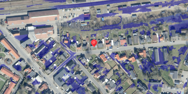 Ekstrem regn på Hellesvej 11, 6740 Bramming