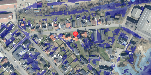 Ekstrem regn på Hellesvej 14, 6740 Bramming