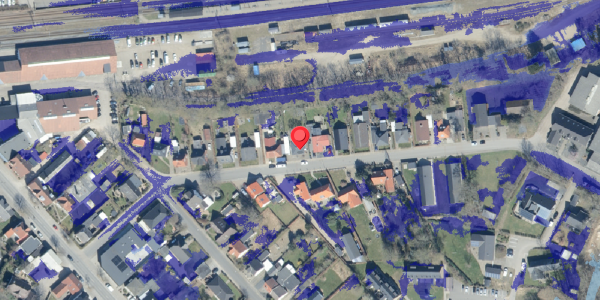 Ekstrem regn på Hellesvej 17, 6740 Bramming