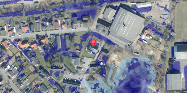 Ekstrem regn på Hellesvej 20, 6740 Bramming