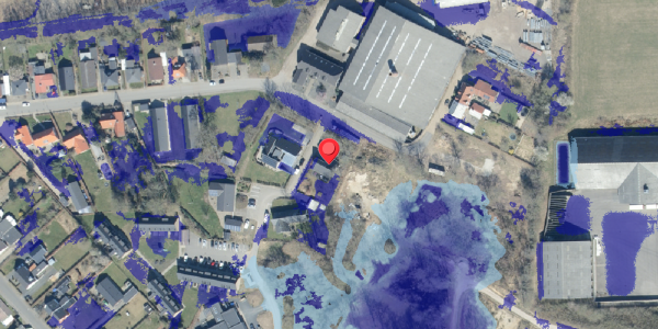 Ekstrem regn på Hellesvej 22, 6740 Bramming