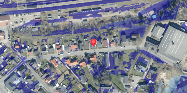 Ekstrem regn på Hellesvej 25, 6740 Bramming