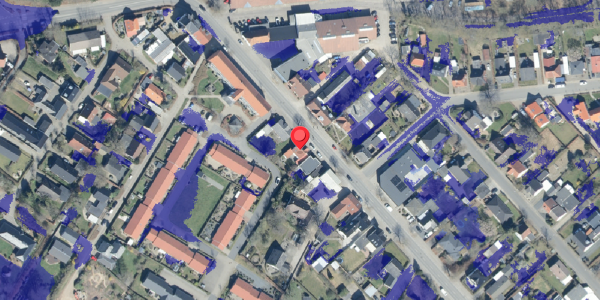 Ekstrem regn på Ribevej 12, 6740 Bramming