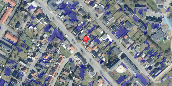 Ekstrem regn på Ribevej 23, 6740 Bramming