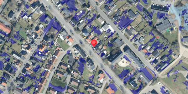 Ekstrem regn på Ribevej 27, 6740 Bramming
