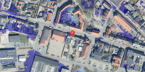 Ekstrem regn på Storegade 49, 6740 Bramming