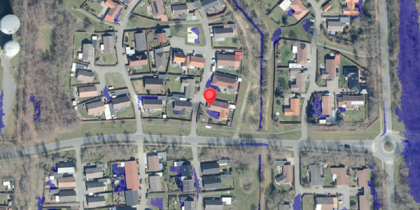 Ekstrem regn på Teglvej 2, 6740 Bramming