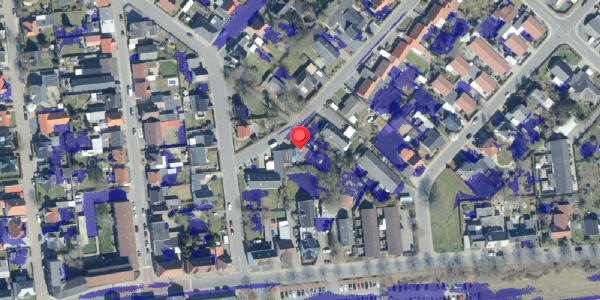 Ekstrem regn på Westergaards Alle 4, 6740 Bramming