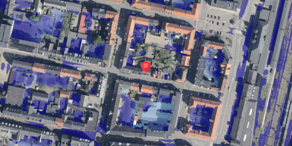 Ekstrem regn på Danmarksgade 13, 6700 Esbjerg