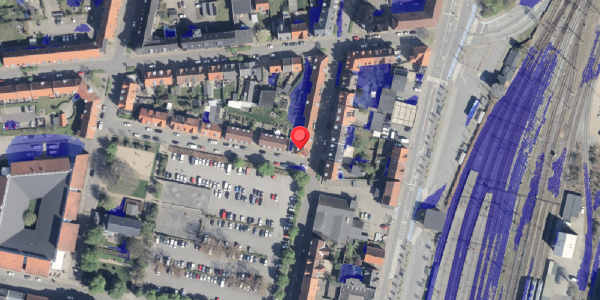 Ekstrem regn på Sverrigsgade 1, 6700 Esbjerg