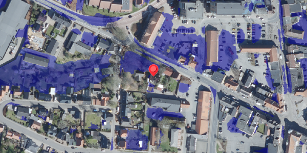 Ekstrem regn på Vestergade 21, 7200 Grindsted