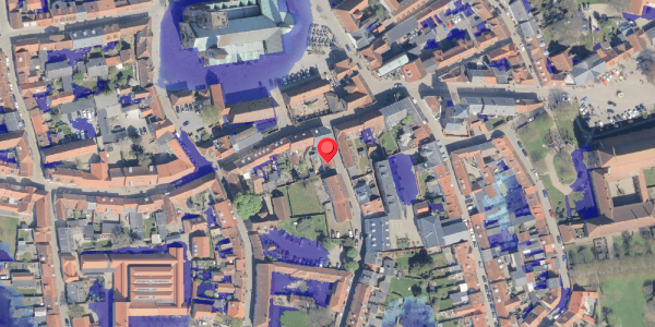 Ekstrem regn på Bispegade 4, 6760 Ribe