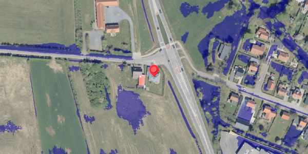 Ekstrem regn på Bjerrumvej 1, 6760 Ribe