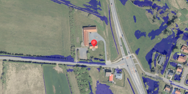 Ekstrem regn på Bjerrumvej 2, 6760 Ribe
