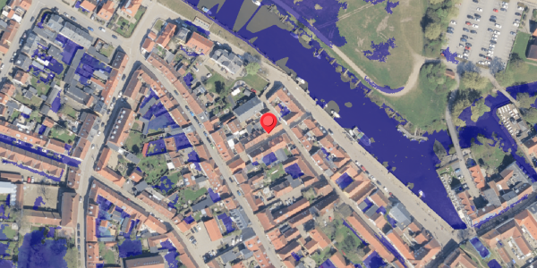 Ekstrem regn på Bredeslippe 9, 6760 Ribe