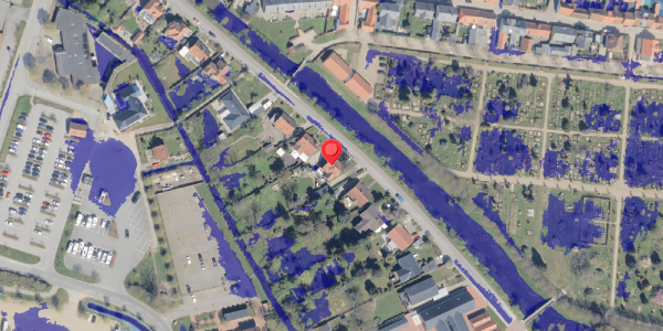 Ekstrem regn på Damvej 20, . , 6760 Ribe
