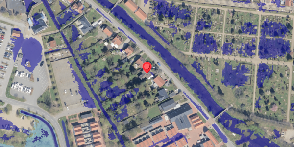 Ekstrem regn på Damvej 24, . , 6760 Ribe