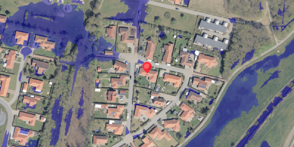 Ekstrem regn på Engparken 9, 6760 Ribe