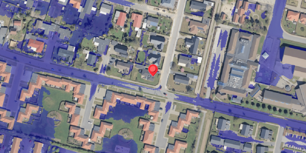 Ekstrem regn på Falkevej 1, . , 6760 Ribe