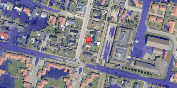 Ekstrem regn på Falkevej 4, . , 6760 Ribe