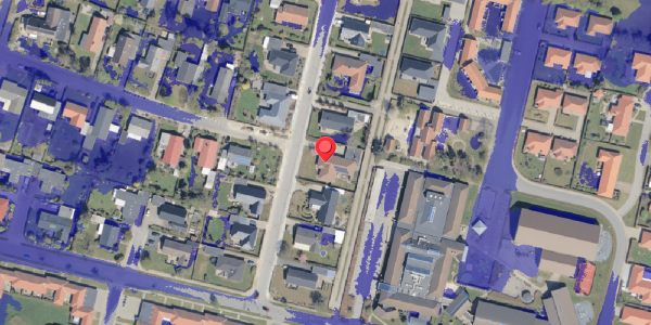Ekstrem regn på Falkevej 8, . , 6760 Ribe