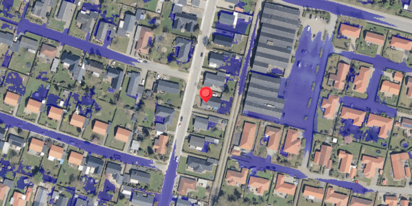 Ekstrem regn på Falkevej 30, . , 6760 Ribe