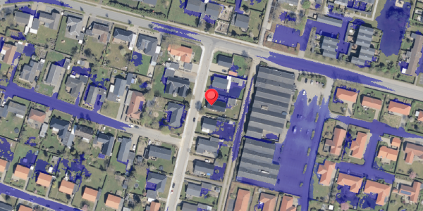 Ekstrem regn på Falkevej 36, . , 6760 Ribe