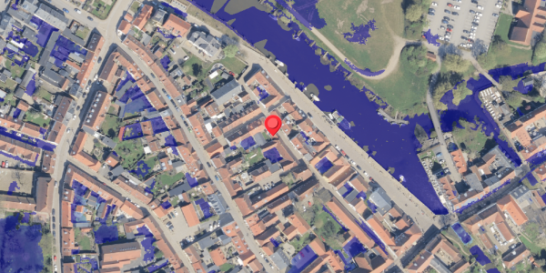 Ekstrem regn på Fiskergade 7, 6760 Ribe