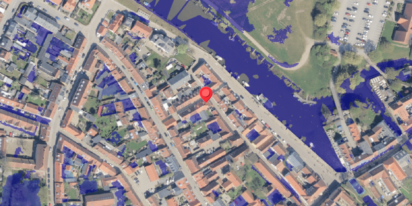 Ekstrem regn på Fiskergade 9, 6760 Ribe