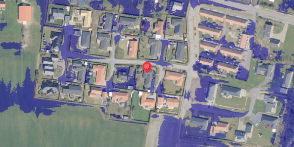 Ekstrem regn på Granly 42, 6760 Ribe