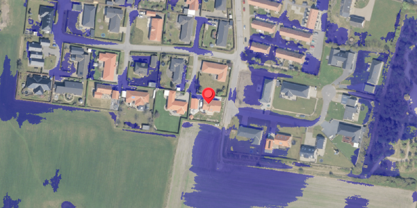 Ekstrem regn på Granly 46, 6760 Ribe