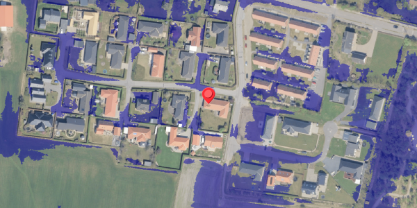 Ekstrem regn på Granly 48, 6760 Ribe