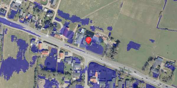 Ekstrem regn på Haderslevvej 47, 6760 Ribe