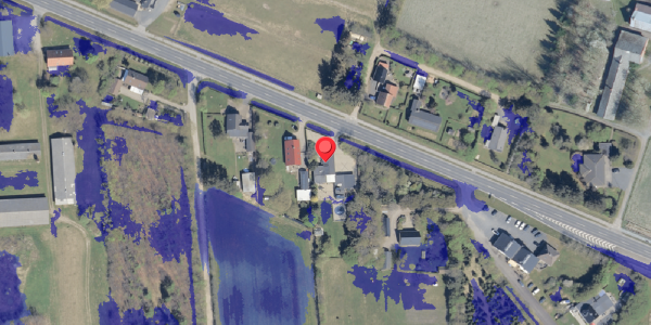 Ekstrem regn på Haderslevvej 90, 6760 Ribe