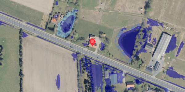 Ekstrem regn på Haderslevvej 91, 6760 Ribe