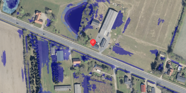 Ekstrem regn på Haderslevvej 95A, . , 6760 Ribe