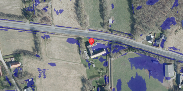 Ekstrem regn på Haderslevvej 116, 6760 Ribe