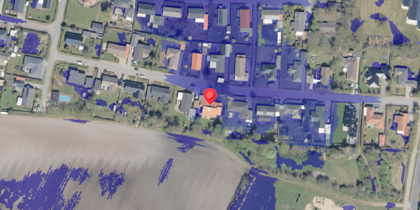 Ekstrem regn på Harevej 35, 6760 Ribe
