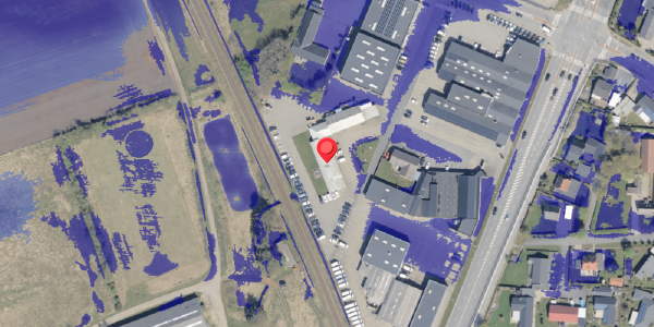 Ekstrem regn på Industrivej 5C, 6760 Ribe
