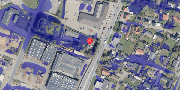 Ekstrem regn på Industrivej 10, 6760 Ribe