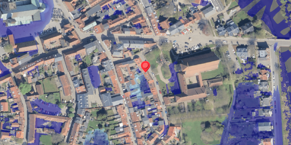 Ekstrem regn på Klostergade 6, 6760 Ribe