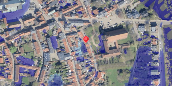 Ekstrem regn på Klostergade 8, 6760 Ribe