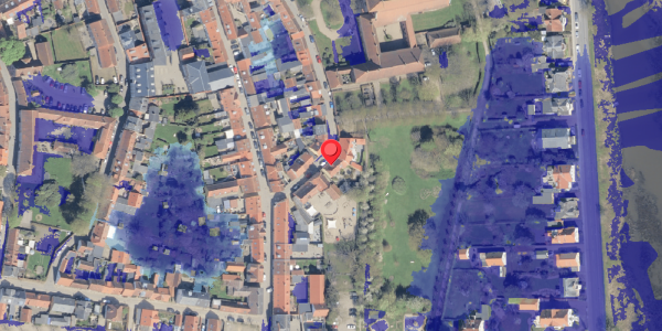 Ekstrem regn på Klostergade 9, 6760 Ribe