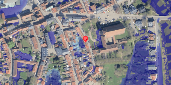 Ekstrem regn på Klostergade 10, 6760 Ribe