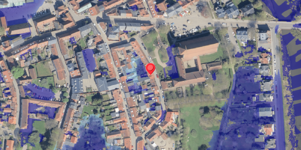 Ekstrem regn på Klostergade 12, 6760 Ribe