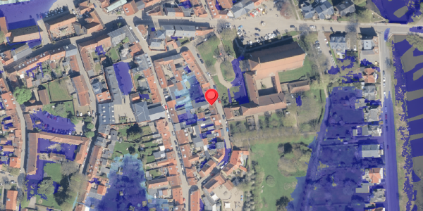 Ekstrem regn på Klostergade 14, 6760 Ribe