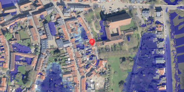 Ekstrem regn på Klostergade 18, 6760 Ribe