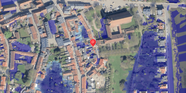 Ekstrem regn på Klostergade 20, 6760 Ribe