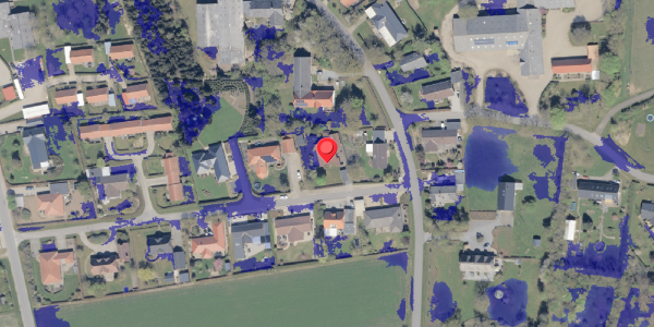 Ekstrem regn på Krovej 2, 6760 Ribe
