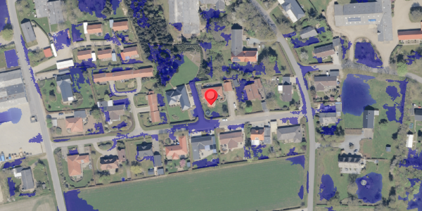 Ekstrem regn på Krovej 4, 6760 Ribe